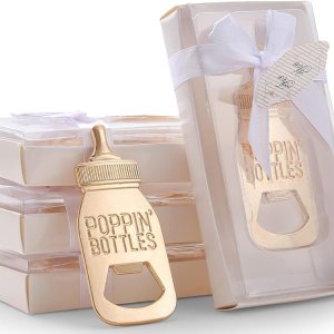 Juego de 18 abridores de botellas para baby shower, recuerdos de decoración de baby shower, abrebotellas con exquisita caja de regalo utilizada para Juego de 18 abridores de botellas para baby shower, recuerdos de decoración de baby shower, abrebotellas con exquisita caja de regalo utilizada para