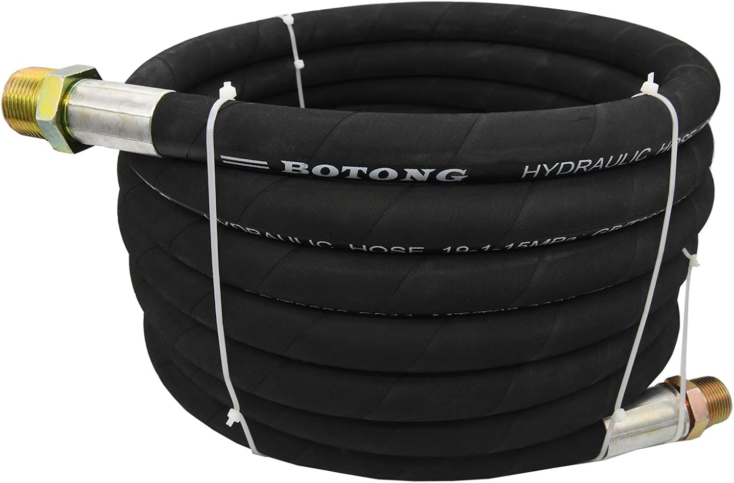 BOOTOP PIN – Manguera de transferencia de combustible de 34 pulgadas, manguera de transferencia de combustible de granja con accesorios, para