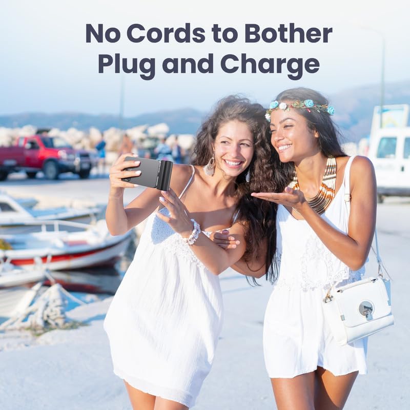 Cargador portátil pequeño para iPhone, mini banco de energía con certificación MFi de 5200 mAh, cargador de teléfono portátil de viaje de carga