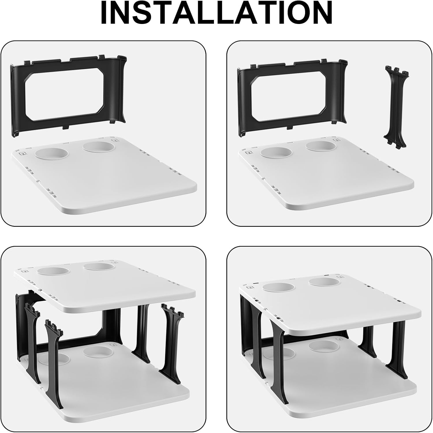 Zapatero estrecho de 6 niveles pequeño organizador para armario, duradero y moderno apilable, organizador de almacenamiento de zapatos para muebles