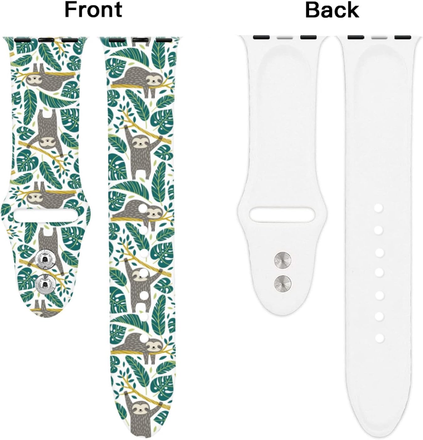 Correa de reloj compatible con Apple Watch de 1.496 pulgadas, 1.575 pulgadas, 1.614 pulgadas, 1.654 pulgadas, 1.732 pulgadas, 1.772 pulgadas, para