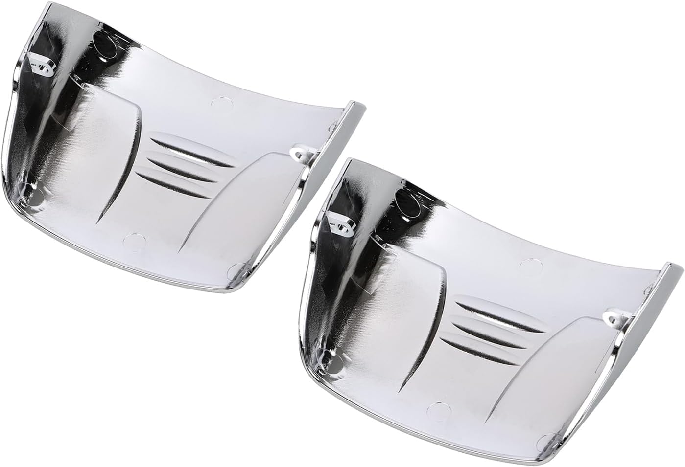 2 fundas para luz trasera de motocicleta sin ranuras, compatibles con Tri Glide Ultra Classic FLHTCUTG 2009-2022 y Street Glide Trike FLHXXX