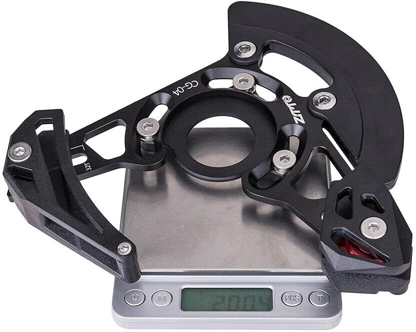 TEAMWILL Sistema protector ligero de la guía 32T-38T de la cadena de la bici de montaña del solo disco