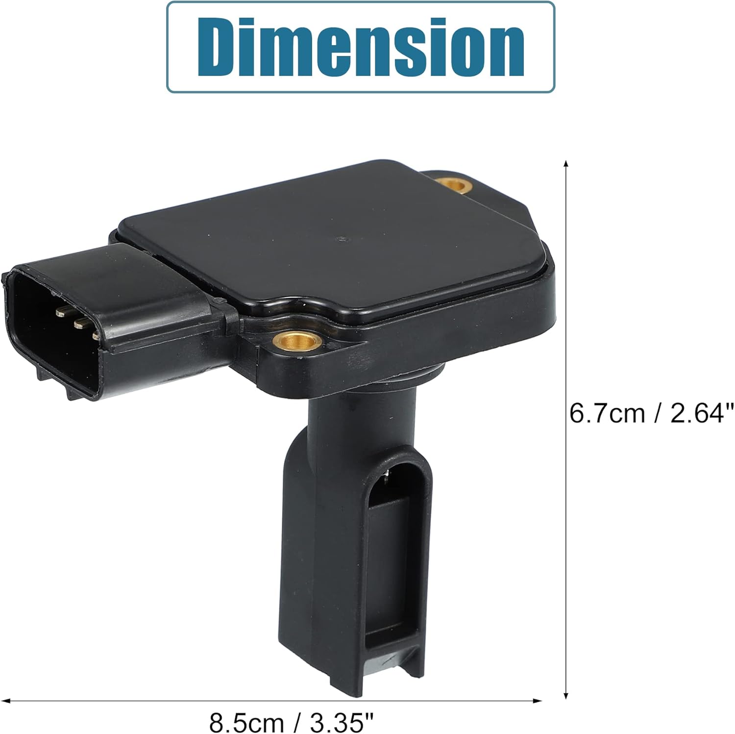 X AUTOHAUX 22680-5J000 Medidor de sensor de flujo de aire masivo MAF para Nissan Pathfinder 1998-2000 3.3L V6 para Ford para Mustang 2001-2004