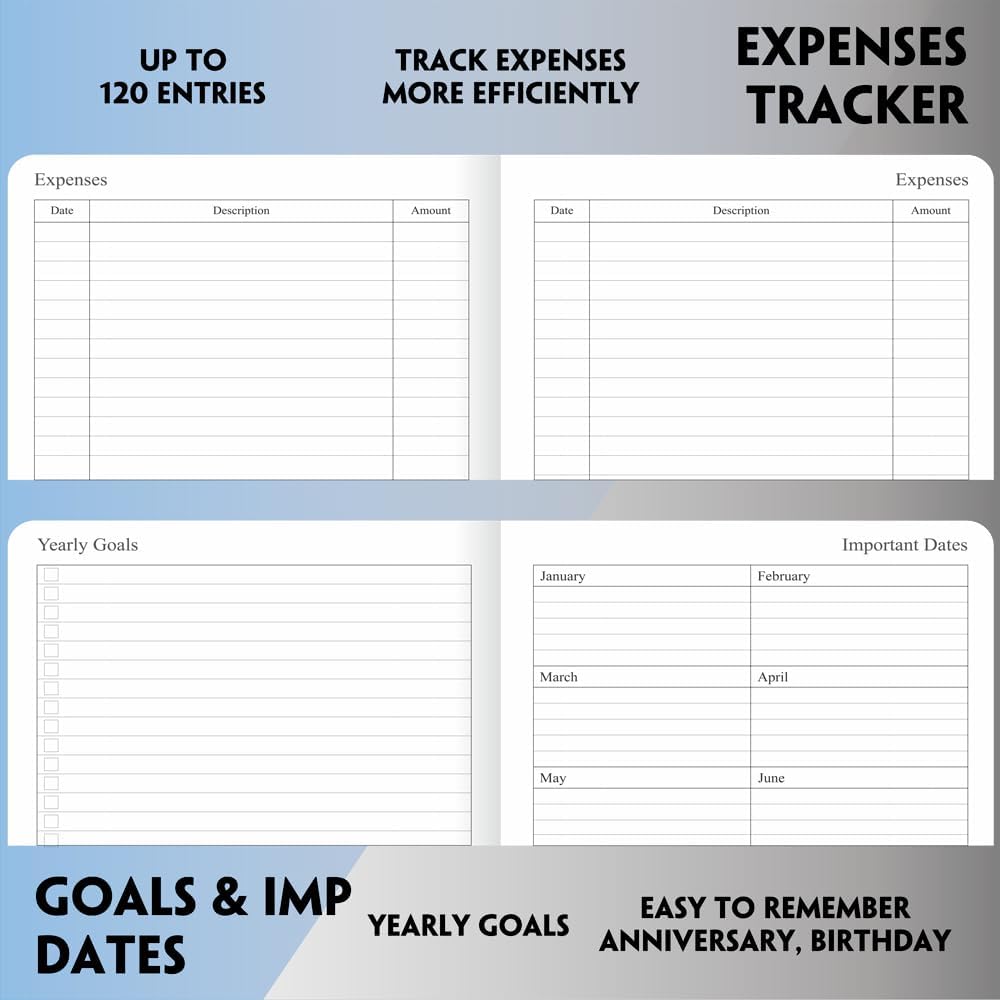 Agenda 2025-2026  Agenda semanal y mensual, octubre 2025 a diciembre 2026, cubierta de cuero vegano, cierre elástico, 7 x 9.25 pulgadas, gris