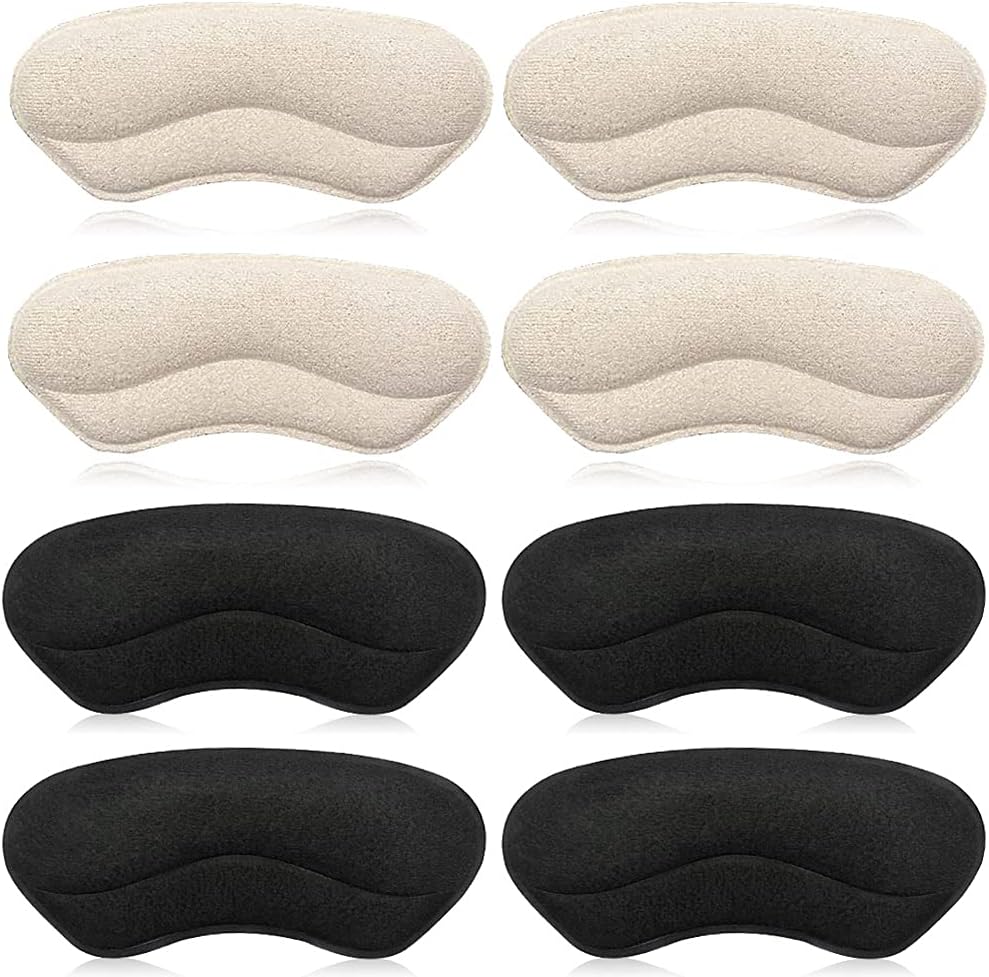 Dr. Foot’s Heel Grips para hombres y mujeres, insertos autoadhesivos para el talón evitan el deslizamiento del talón, rozaduras, ampollas, dolor de