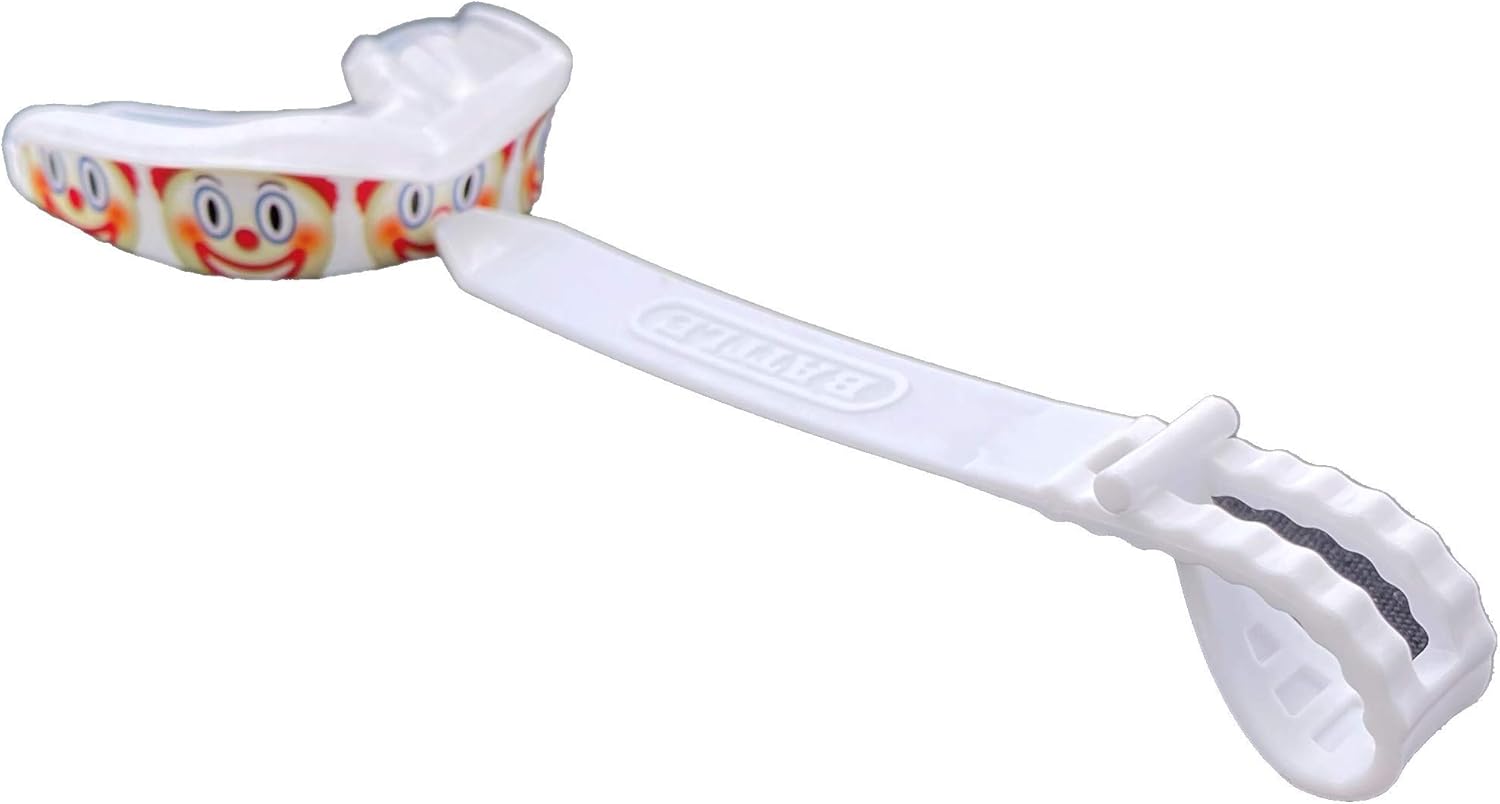 Battle Protector bucal de fútbol deportivo ultra ajustado, máxima protección y transpirabilidad, protector bucal personalizable sin tirantes para