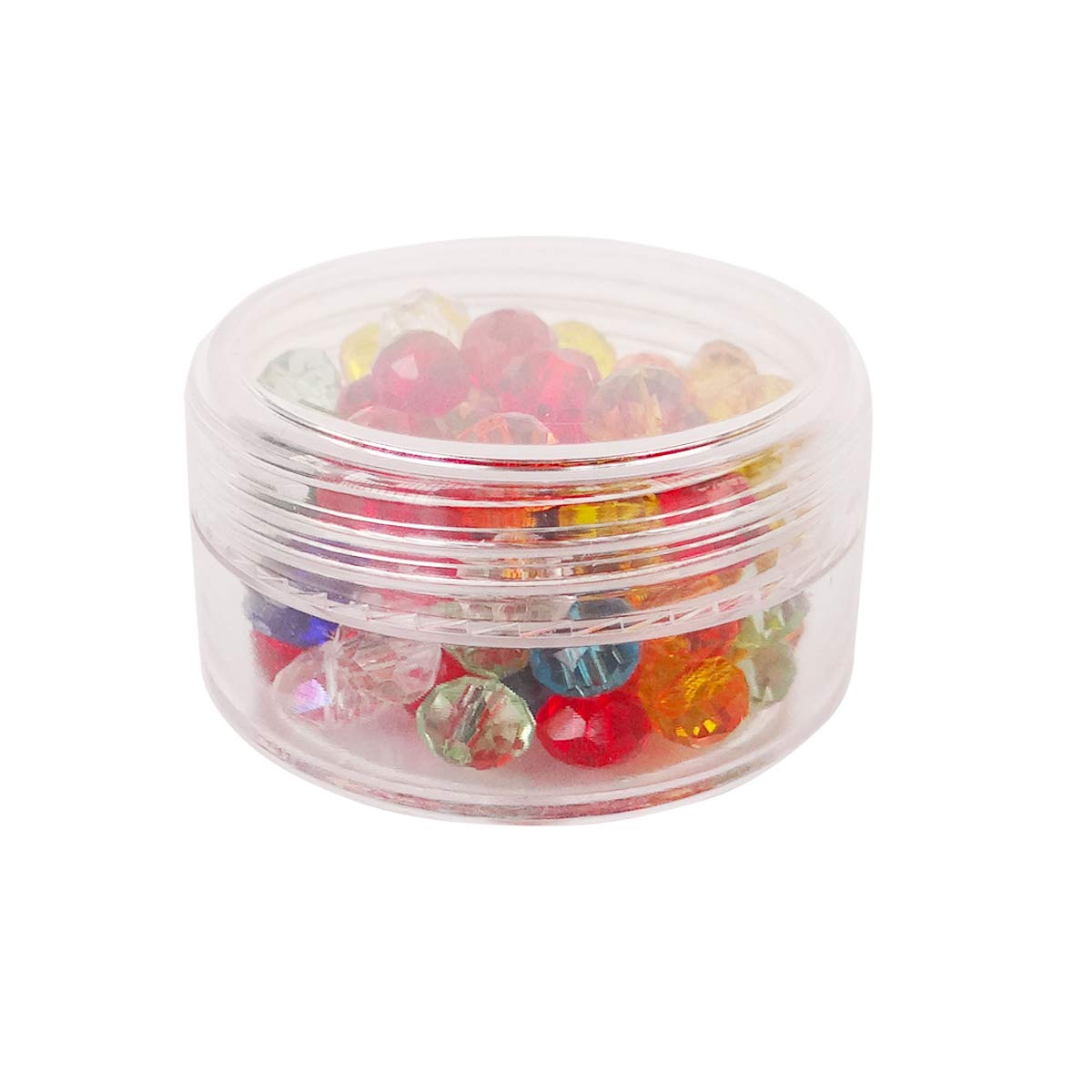 Wopanxye – 12 frascos pequeños de muestra de 0.35 onzas líquidas, contenedor de cosméticos vacío recargable de 0.35 onzas, recipiente redondo de