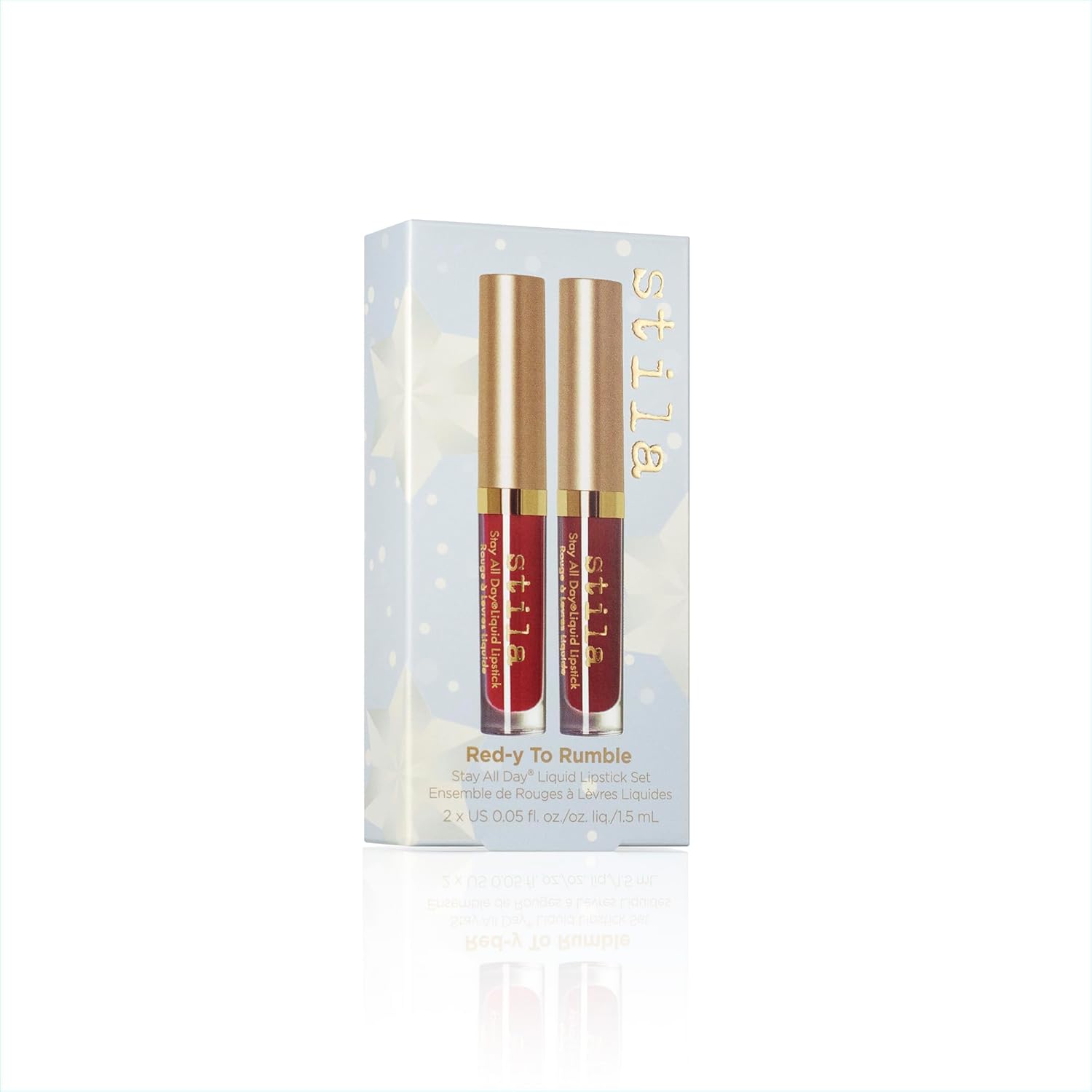 Stila Red-y to Rumble Stay All Day – Juego de lápices labiales líquidos