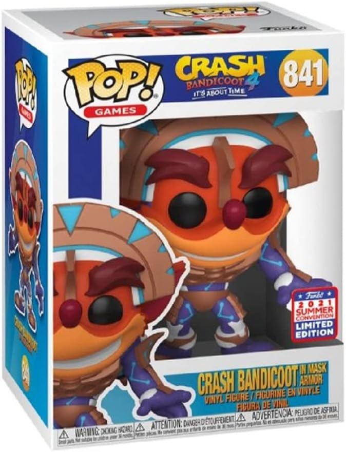 Funko Pop! Crash Bandicoot (edición limitada de la Convención de Verano 2021)