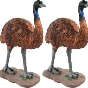 Zerodeko 2 piezas de avestruz ornamento de avestruz simulado juguete de pájaro juguete Scrump felpa avestruz estatua de avestruz decoraciones de Zerodeko 2 piezas de avestruz ornamento de avestruz simulado juguete de pájaro juguete Scrump felpa avestruz estatua de avestruz decoraciones de
