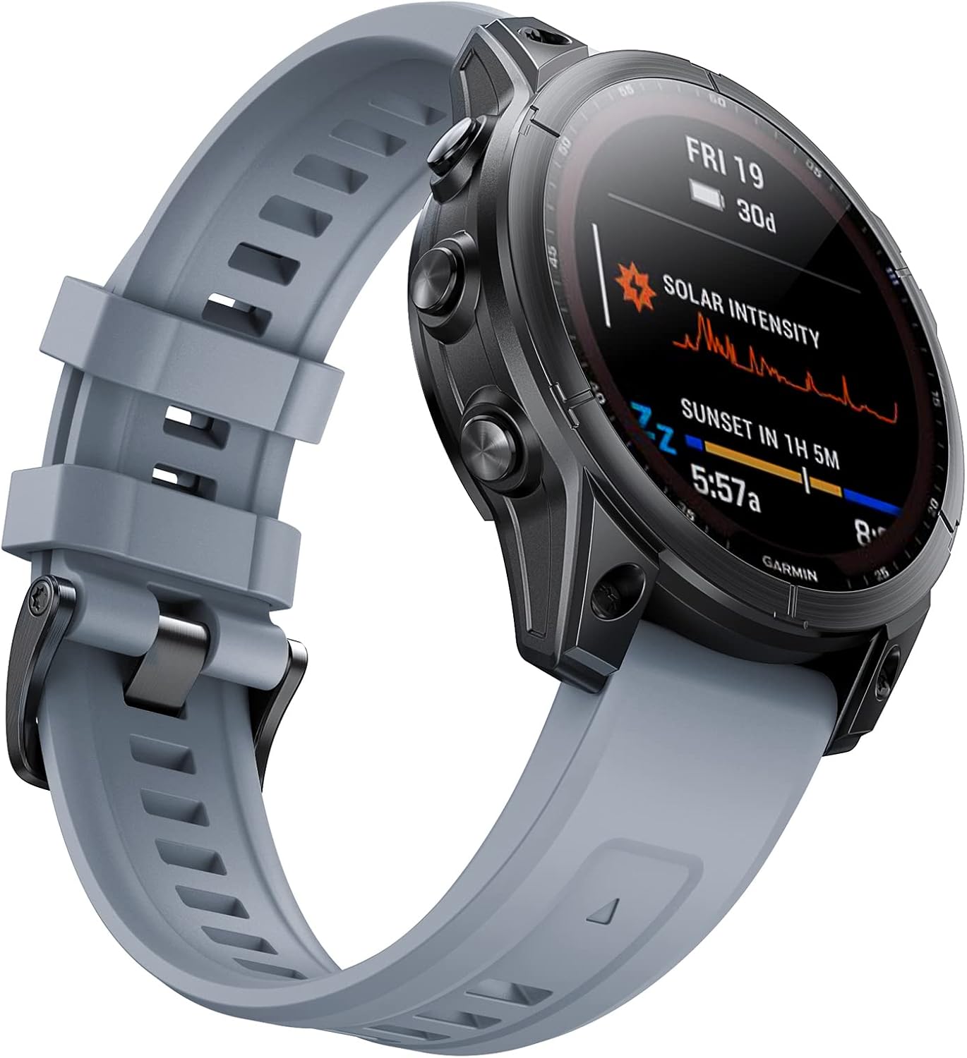 NotoCity Banda de 0.866 in para Fenix 7Fenix 6Fenix 5 Quickfit Watch Band Fenix 5 Plus Pulsera de silicona Fenix 6 pro Sports Smartwatch Band