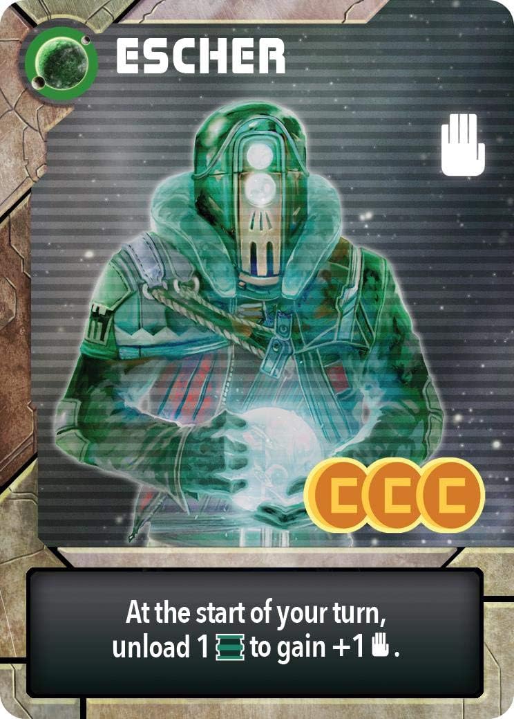 AEG Alderac Entertainment Group Scorpius Freighter, juego de mesa, contrabando de bienes y pasajeros, ganar riqueza, evitar las autoridades, 2-4