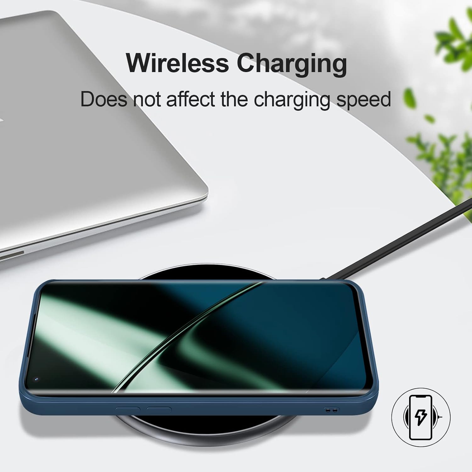 GiiYoon Funda de silicona compatible con OnePlus 11, funda de cuerpo completo para teléfono suave y sedosa con protección de cámara, funda a prueba