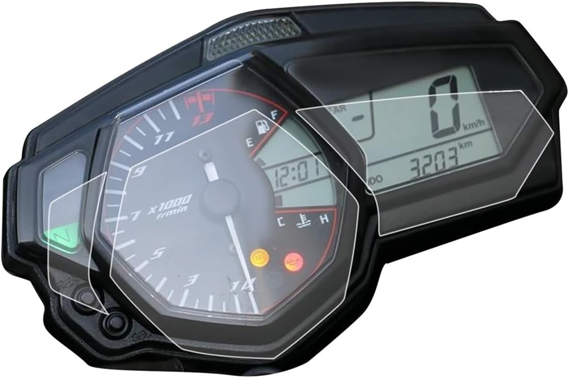 Dashboard Screen Protector For YAM&AHA YZF R3 MT-03 YZF-R3 MT03 YZFR3 2015-2017 Motorcycle Speedometer Scratch Cluster Screen Protection Film