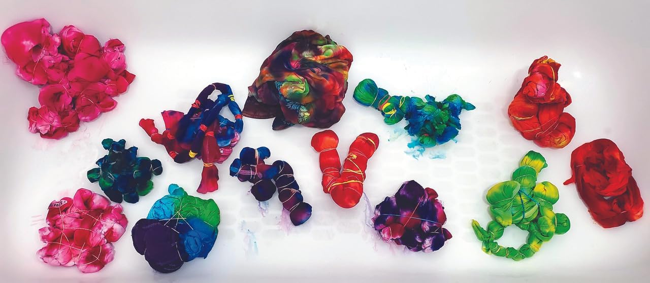 Jacquard Procion Mx Dye – Undisputed King of Tie Dye Powder – Azul cobalto – 8 onzas – Tinte reactivo de fibra de agua fría fabricado en Estados