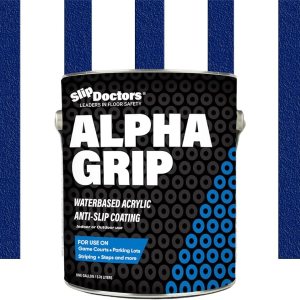 Alpha Grip Pickleball Court – Pintura para hormigón, asfalto y piedra, revestimiento antideslizante para una tracción superior (azul pickleball, 1 Alpha Grip Pickleball Court – Pintura para hormigón, asfalto y piedra, revestimiento antideslizante para una tracción superior (azul pickleball, 1