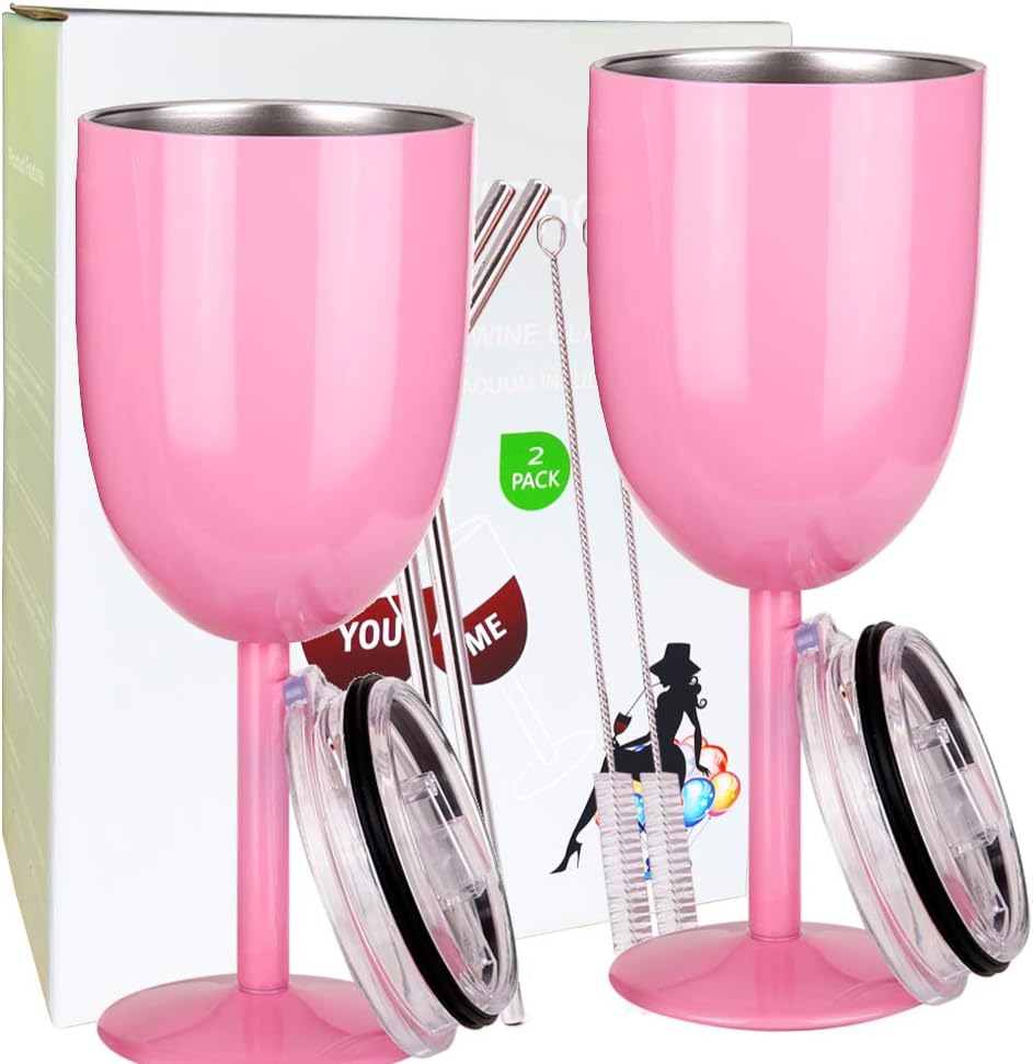 Copa de vino de acero inoxidable