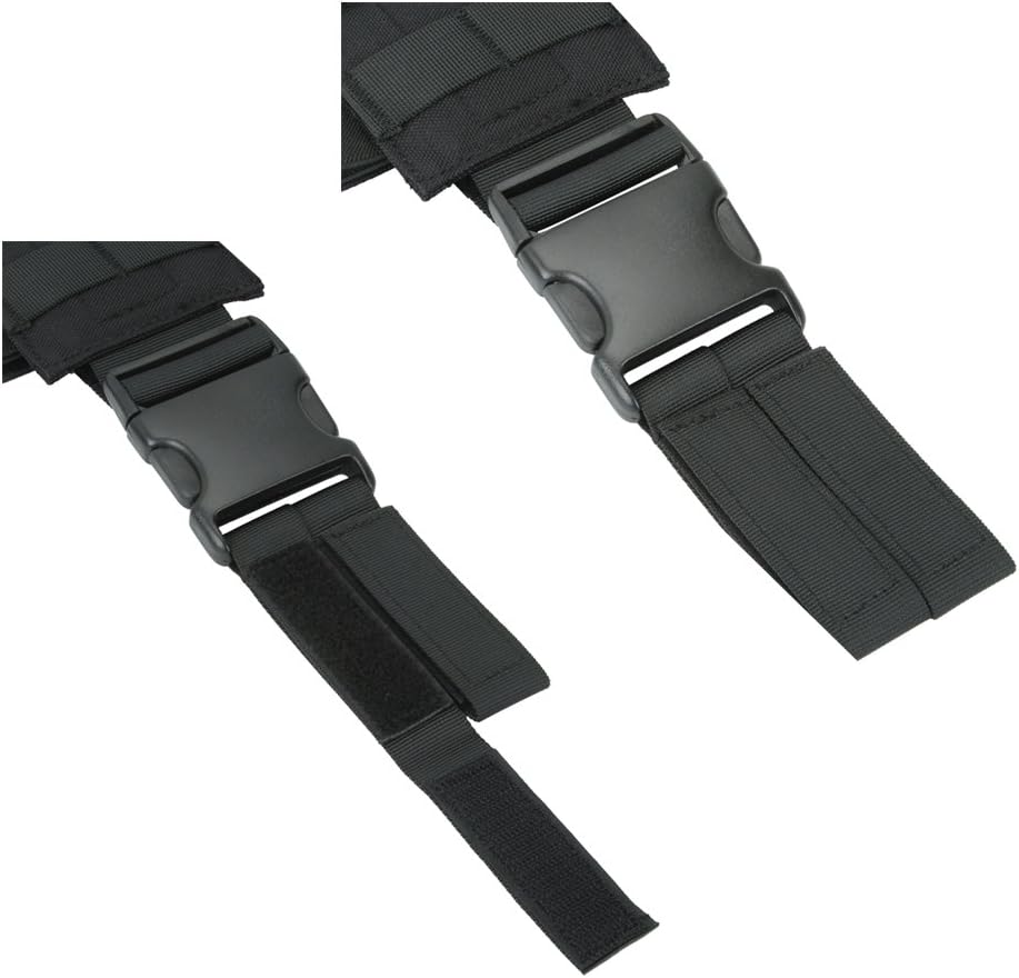 EXCELLENT ELITE SPANKER Funda táctica para pierna caída, ajustable, plataforma de pierna de caída, módulo Molle, bolsa universal para pierna