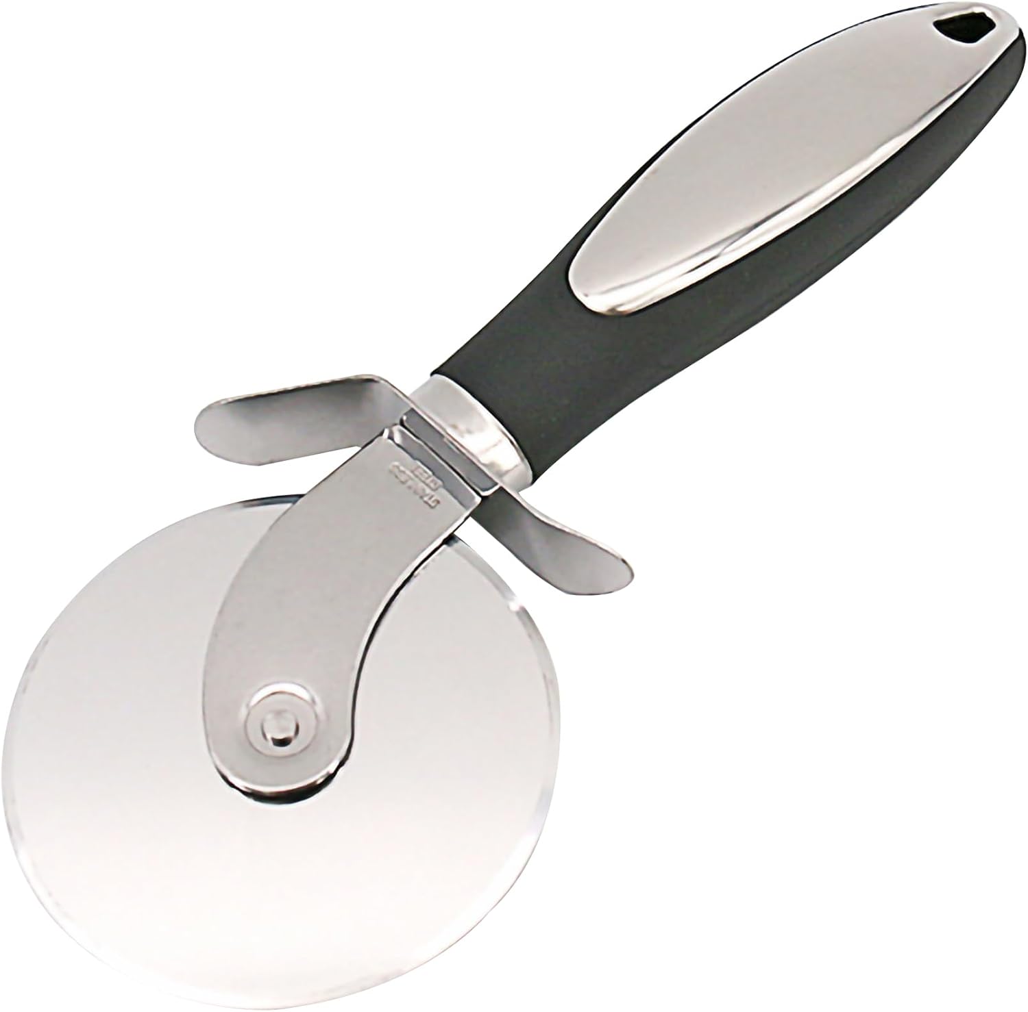 Fixturedisplays Pizza Cutter Wheel, Cortador De Pizza, Stainless Steel Pizza Cutter Wheel, Heavy Duty Black 21913-NPF