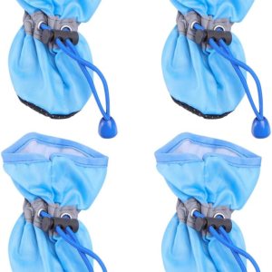 UKCOCO Zapatos de perro para perros pequeños a medianos, botines de perro, protector de patas para pavimento caliente, botas de senderismo de nieve UKCOCO Zapatos de perro para perros pequeños a medianos, botines de perro, protector de patas para pavimento caliente, botas de senderismo de nieve