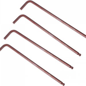 uxcell Llave hexagonal de extremo de bola de 0.197 in, herramienta de reparación de acero S2 con brazo largo en forma de L, métrica 4 piezas uxcell Llave hexagonal de extremo de bola de 0.197 in, herramienta de reparación de acero S2 con brazo largo en forma de L, métrica 4 piezas