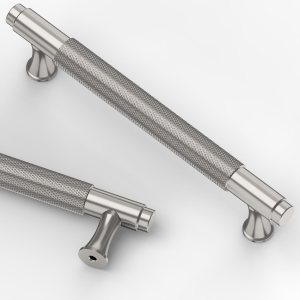 Asidrama Paquete de 10 tiradores de gabinete de cocina de níquel satinado cepillado de 5 pulgadas (5.039 in), tiradores de gabinete, accesorios de Asidrama Paquete de 10 tiradores de gabinete de cocina de níquel satinado cepillado de 5 pulgadas (5.039 in), tiradores de gabinete, accesorios de