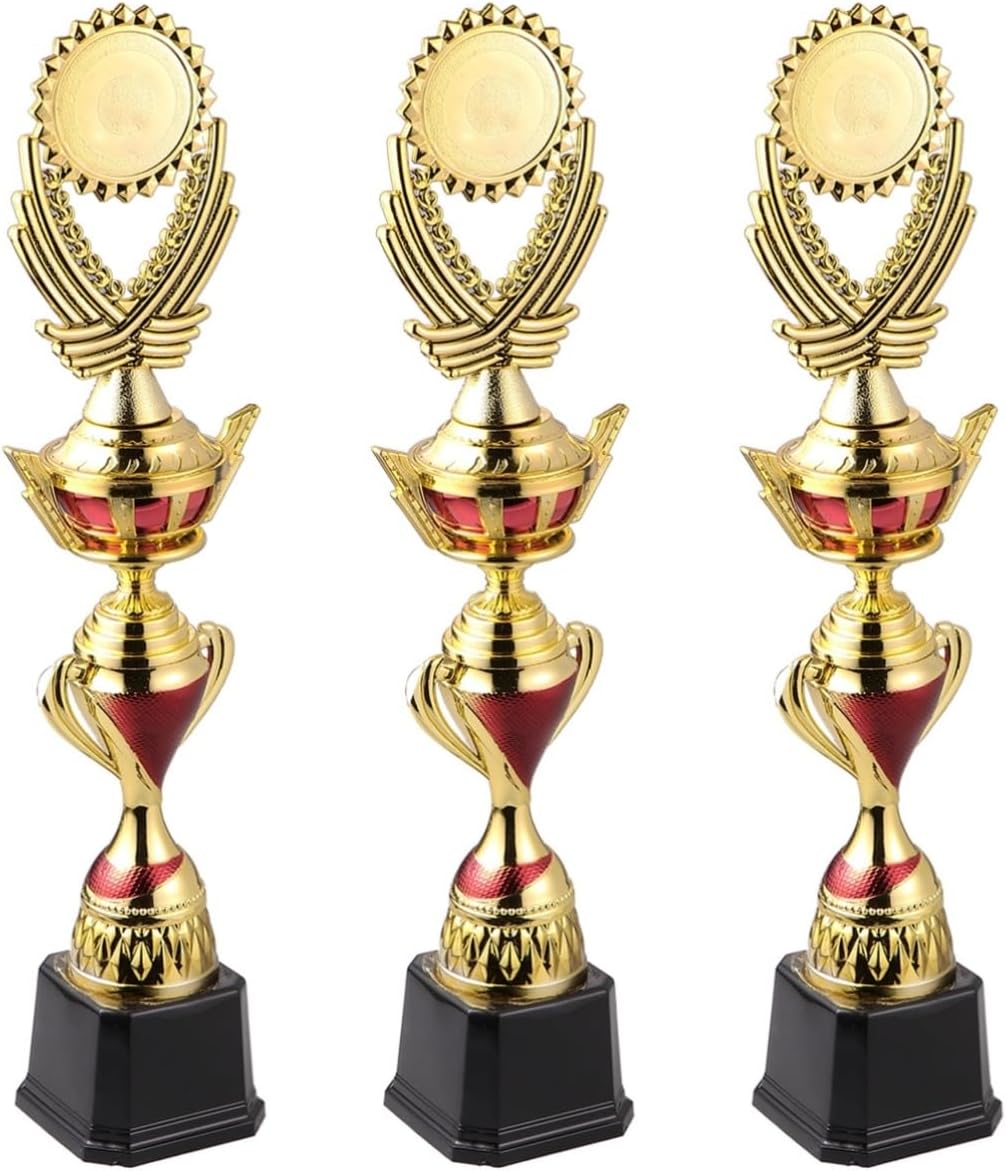 2 Pcs Plastic Trophy Award Trophy Cup Victory Award Plastic Award Trophy The Medal Student Small Trophy Universal