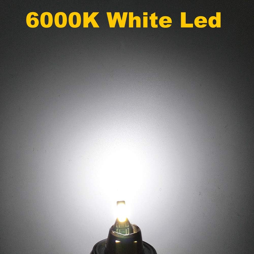 GIVEDOUA 194 bombillas LED interiores 168 bombillas T10 2825 LED superbrillantes 2SMD 7020 chips para interior de automóvil, cúpula mapa, puerta,