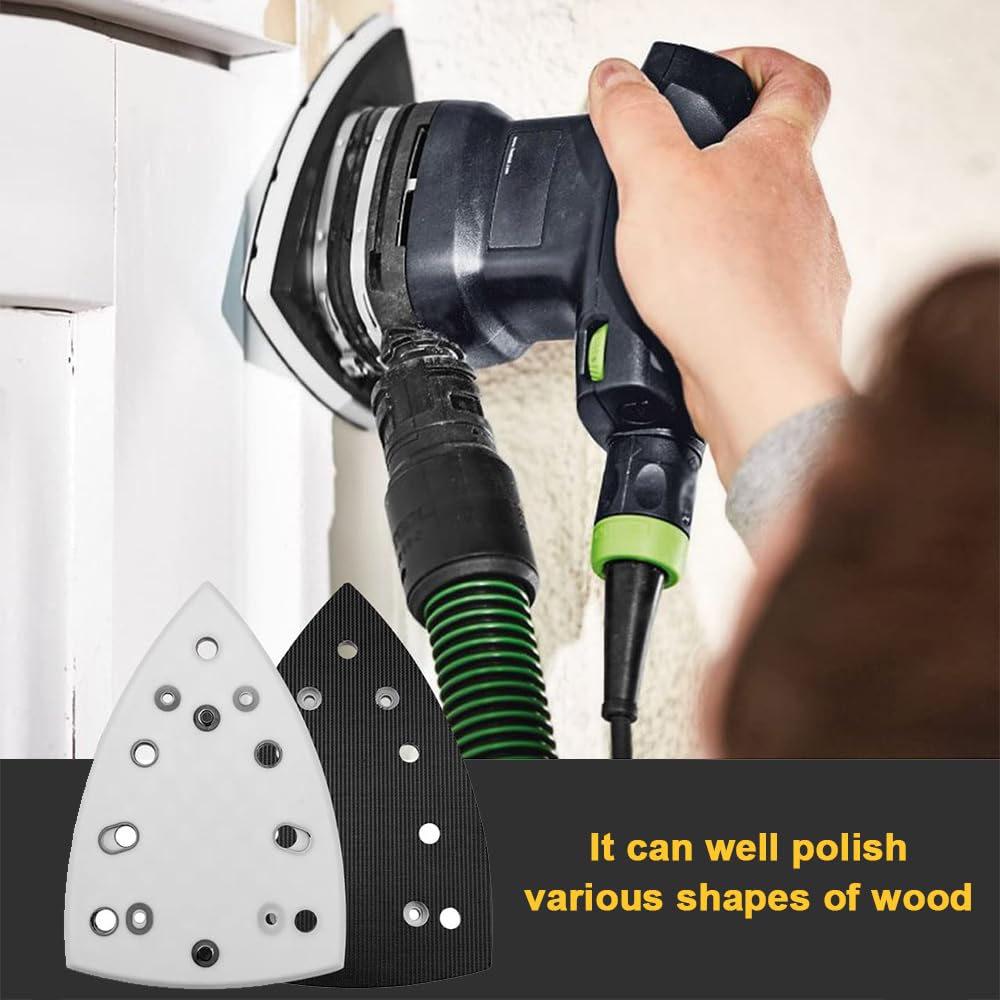 DTS400 DS400 Req – Almohadilla de lijado compatible con Festool DTS400DS400- STF-Delta-100X150- Almohadilla de lijado StickFix – Repuesto para