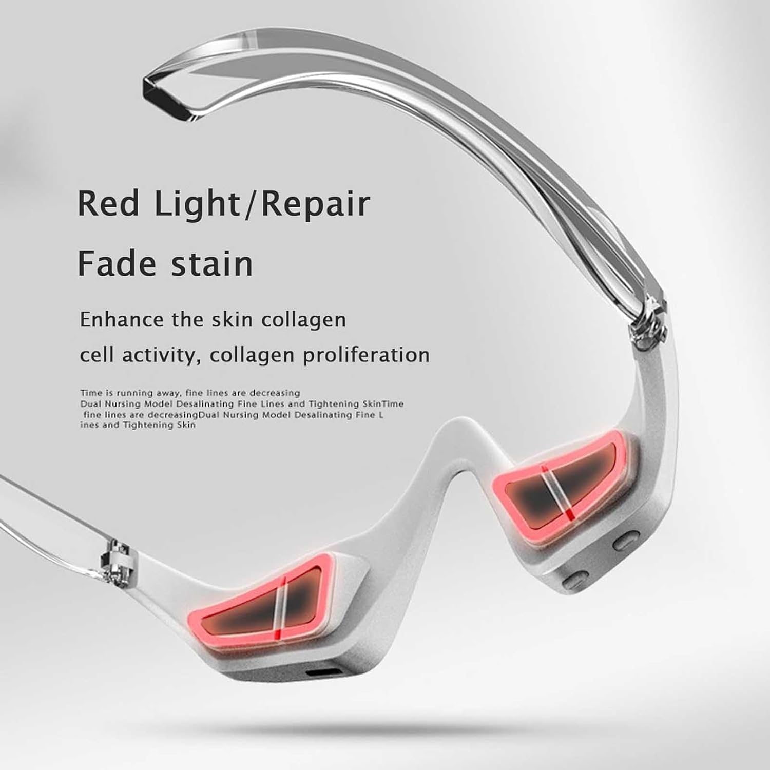 Romuv Eyecare Pro, Unwind Eye Beauty Pro, dispositivo de cuidado de ojos de tono firme, masajeador de belleza ocular 3D con vibración, relaja la