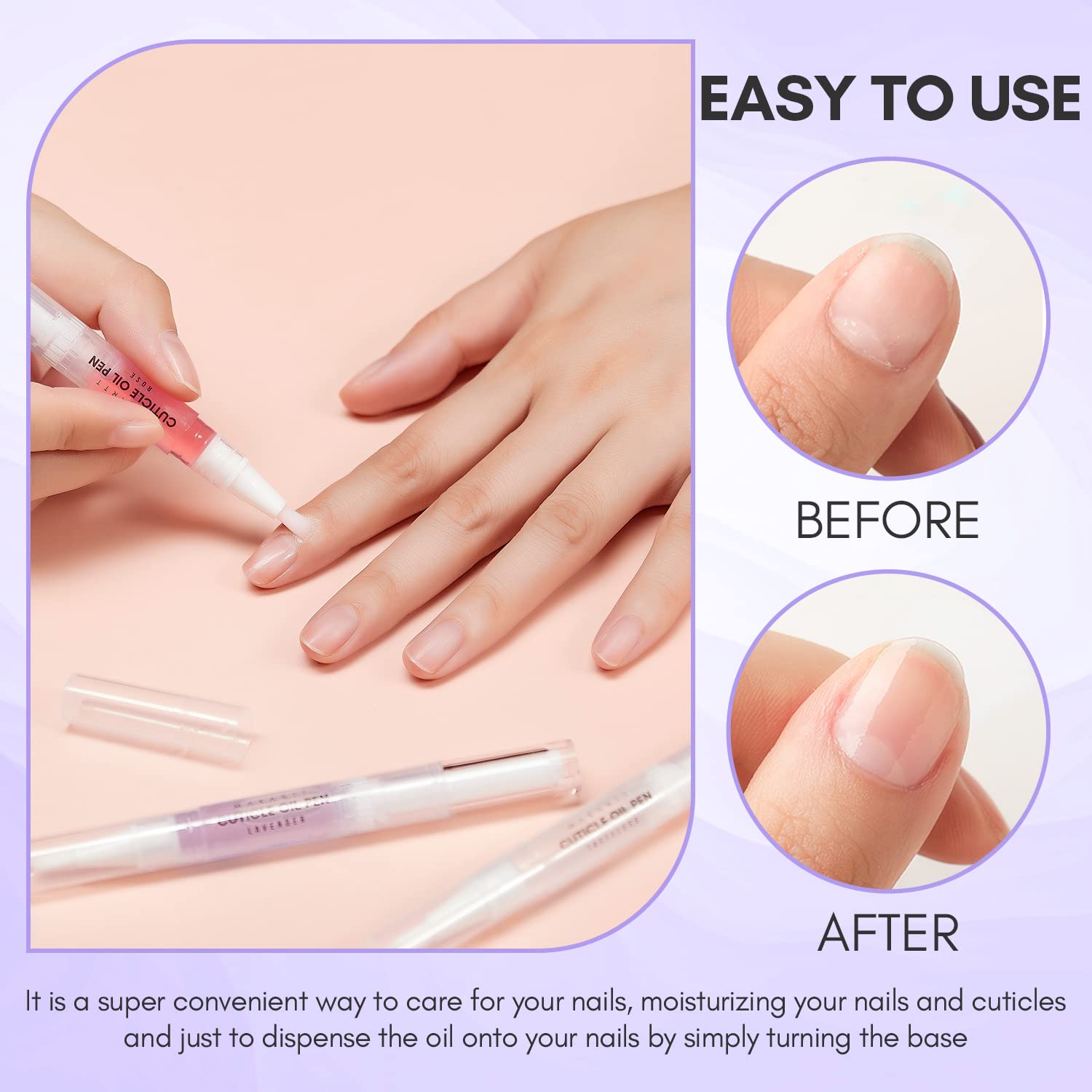 Makartt 4 en 1 Glux Gel Clear Solid Nail Extension Gel Builder Gel Constructor de Uñas Gel de 0.5 fl oz UV Nail Glue Bundle 3Pcs Cutticle Oil Pen