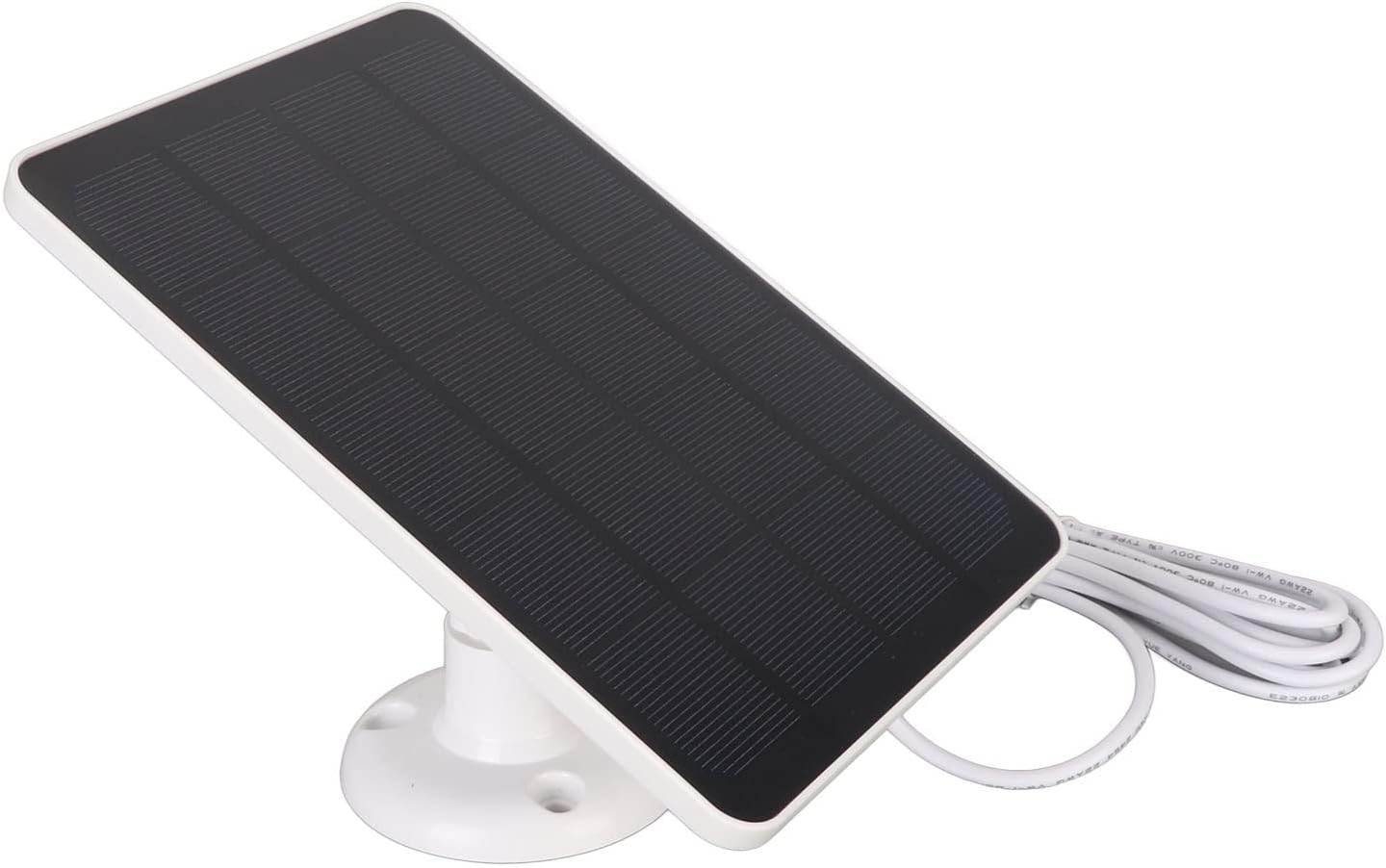 Panel solar para cámara de seguridad, para cámara de seguridad DC 5V, cargador de cámara impermeable IP65, cámara de vigilancia con batería