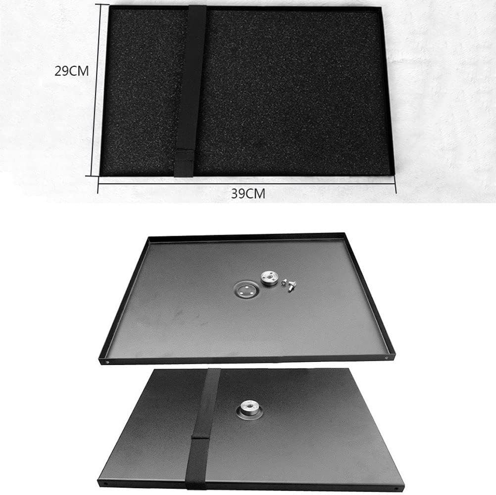 XARONF Soporte de trípode para proyector, soporte plegable para laptop, soporte para equipo de DJ, soporte de trípode plegable, altura ajustable de