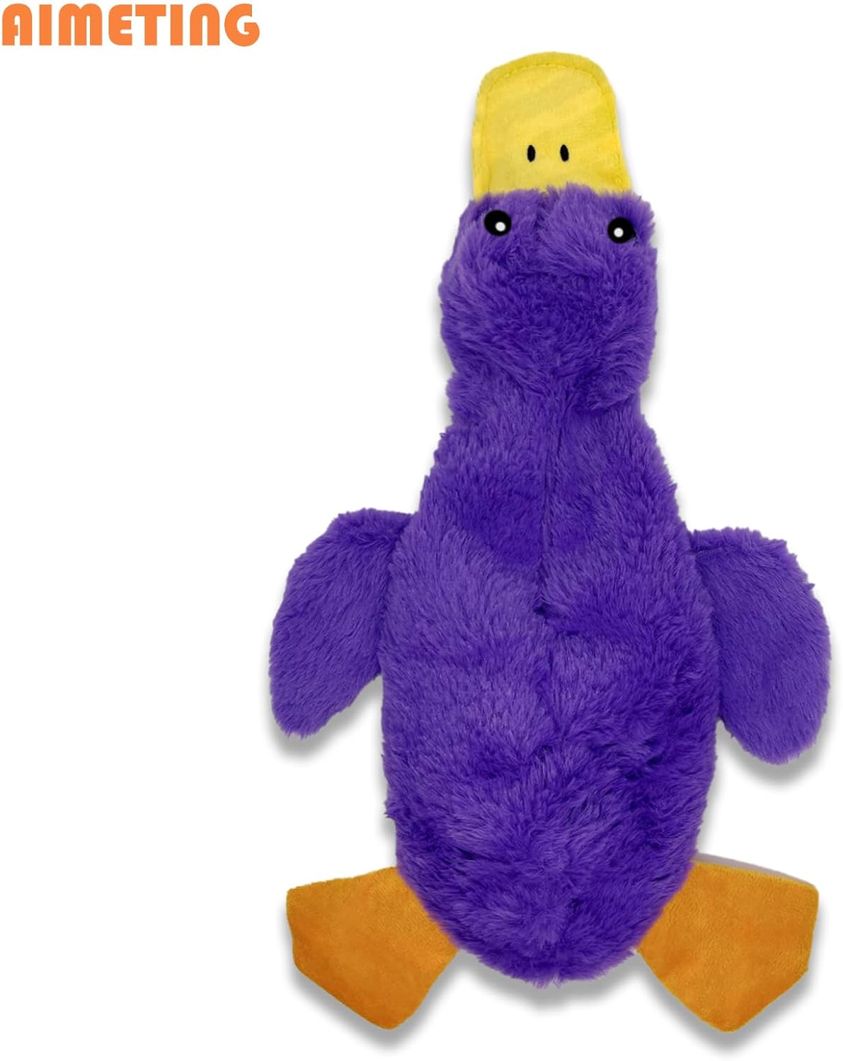 AIMETING Juguetes para perros sin relleno, paquete de 3, juguetes chirriantes para perros grandes, juguetes de peluche para masticadores agresivos,