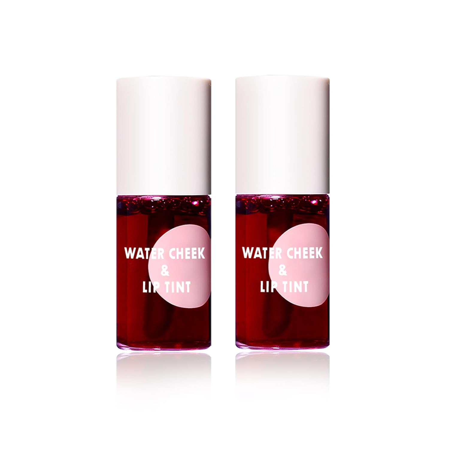 Juego de 2 tintes labiales de terciopelo, brillo labial hidratante, larga duración, impermeable, juego de pintalabios líquidos, multiusos, tinte