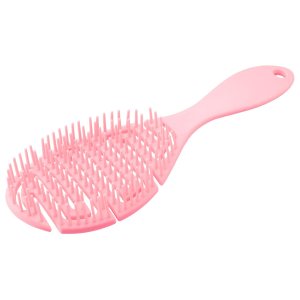 VOCOSTE Cepillo de pelo de rejilla, cepillo desenredante de ducha necesita ventilar, cepillo desenredante de goma rosa VOCOSTE Cepillo de pelo de rejilla, cepillo desenredante de ducha necesita ventilar, cepillo desenredante de goma rosa