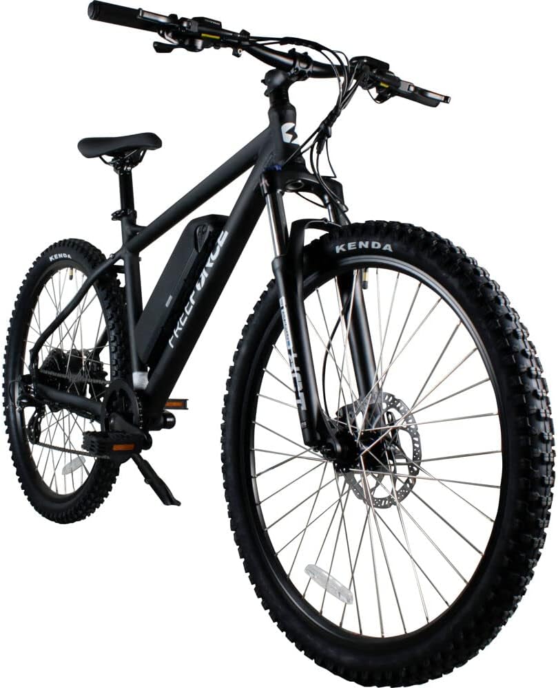 Electric Bike for Adults, Lightweight Ebike with 375W Bafang Motor, Kenda Tires, Shimano Drivetrain, 8 Gears, Throttle, Pedal Assist