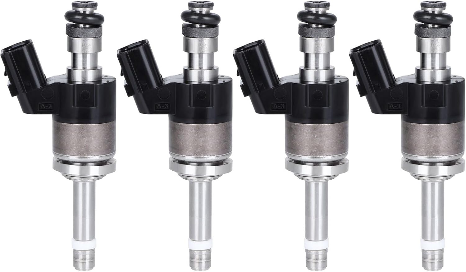 4 inyectores de combustible SCITOO de 6 agujeros aptos para Honda Civic 2017, Honda CR-V 2017, para Honda Accord 2018, Honda Civic 2018, Honda CR-V
