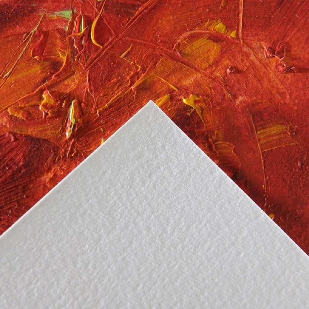 Canson Bloque de papel acrílico de 14.11 ozm que incluye 10 hojas, tamaño 9.4×12.6 in, textura de grano fino
