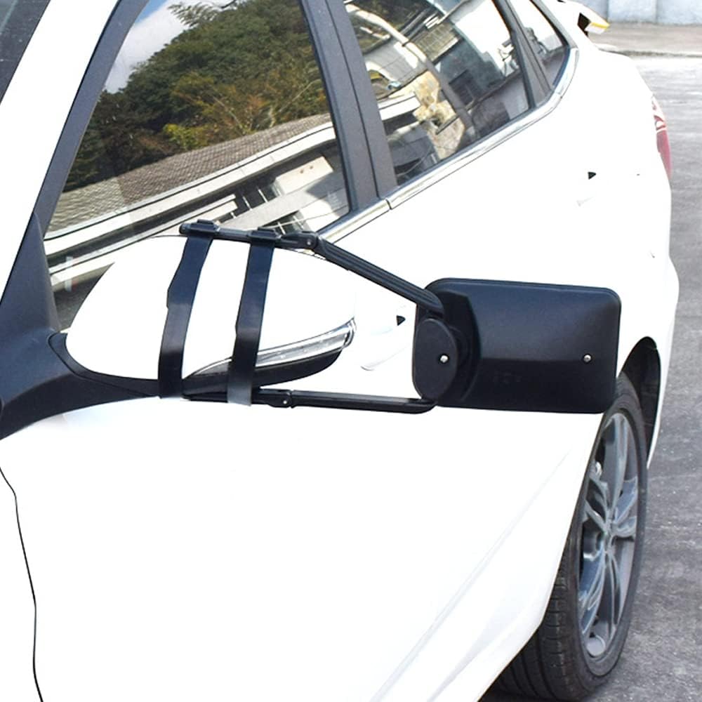 CYDZSW Espejos de remolque para automóvil, bloques de nivelación de RV con clip lateral para extensiones de espejo, accesorios de remolque para