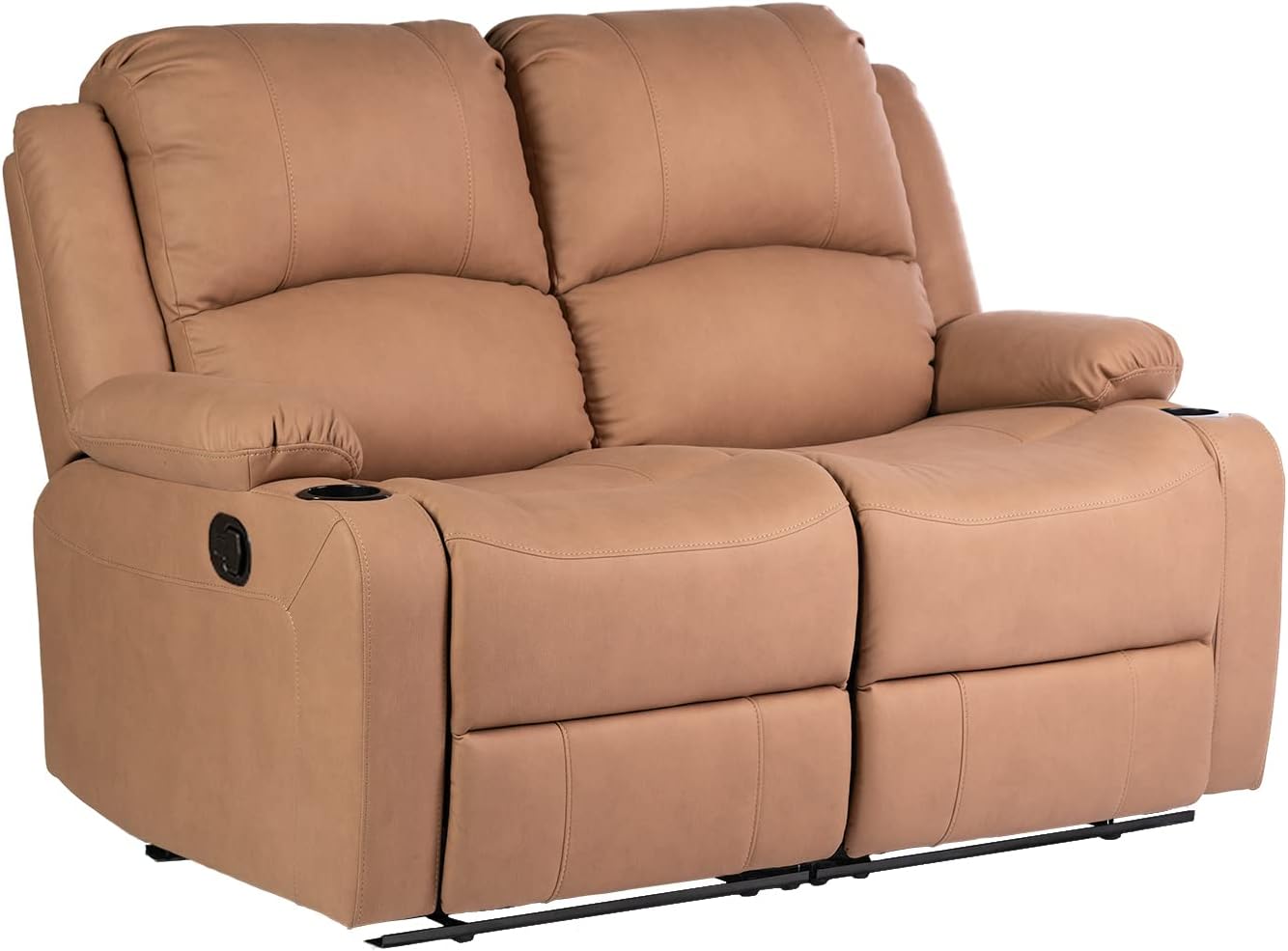 Asientos reclinables de pared de 58 pulgadas  Sofá reclinable doble para caravana  Sofá RV  Sofá reclinable de pared  Asiento de teatro RV  Mueble