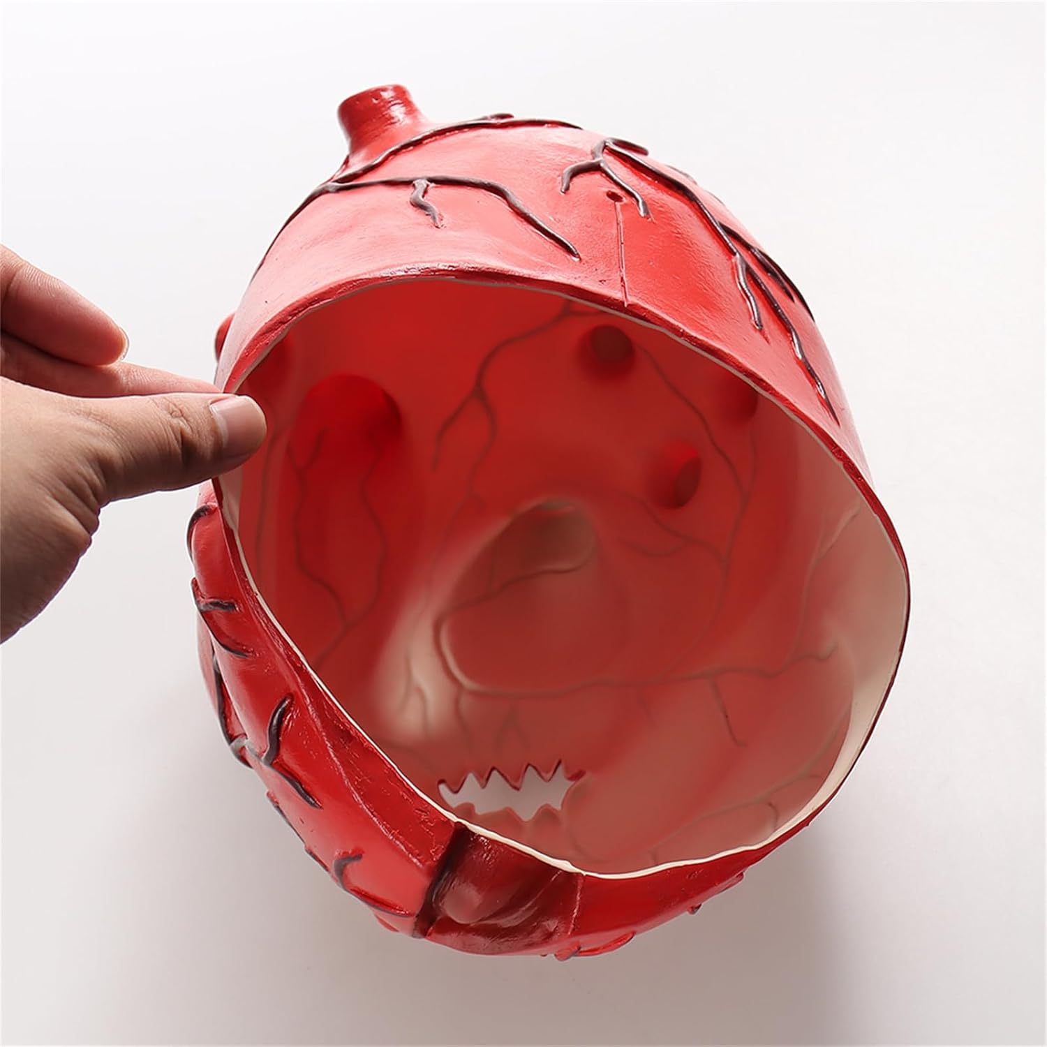 Disfraz de anime Dorohedoro para cosplay, máscara de corazón sangriento, máscara de corazón de espinilla para Halloween, cosplay, fiesta de