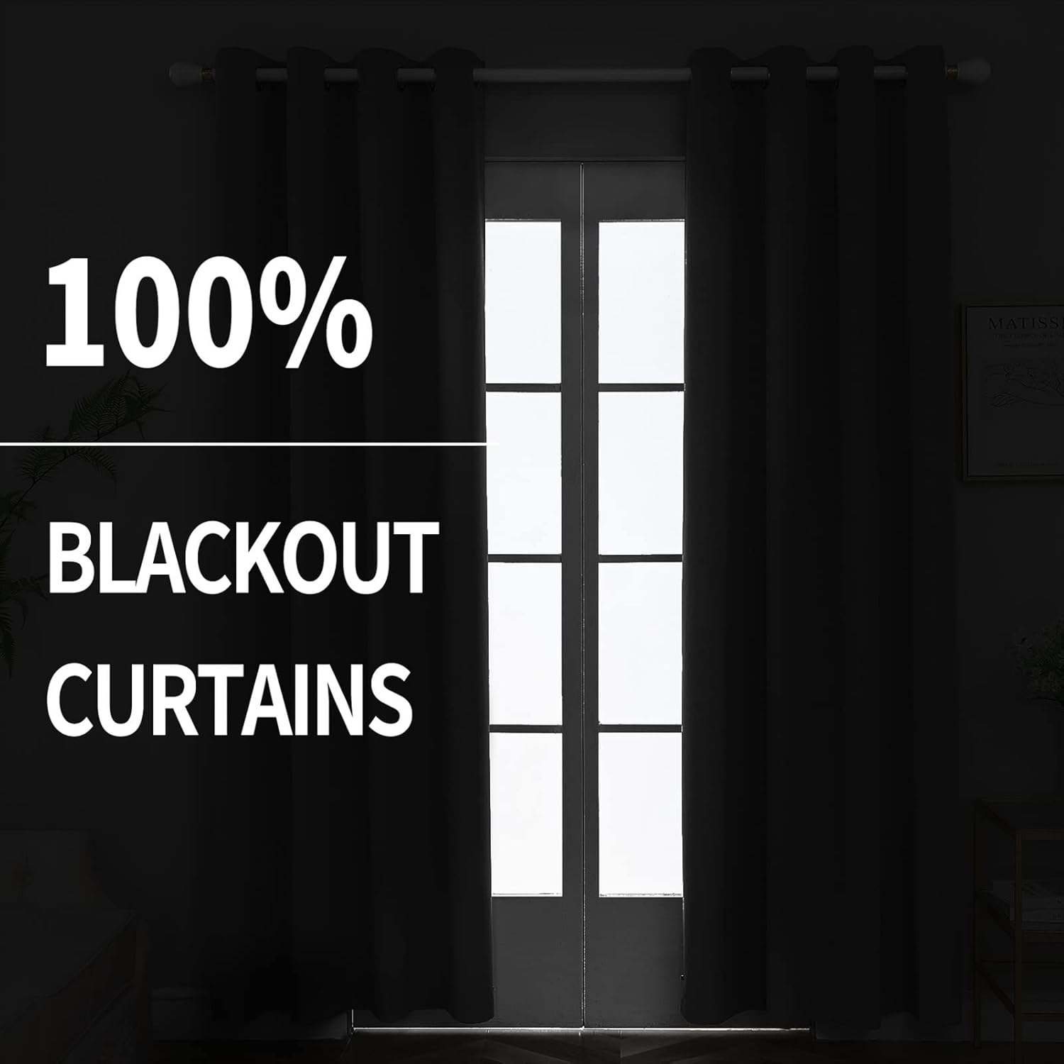 FY FIBER HOUSE Cortinas opacas de terciopelo verde oscuro para sala de estar, modernas cortinas con aislamiento térmico de lujo para decoración del