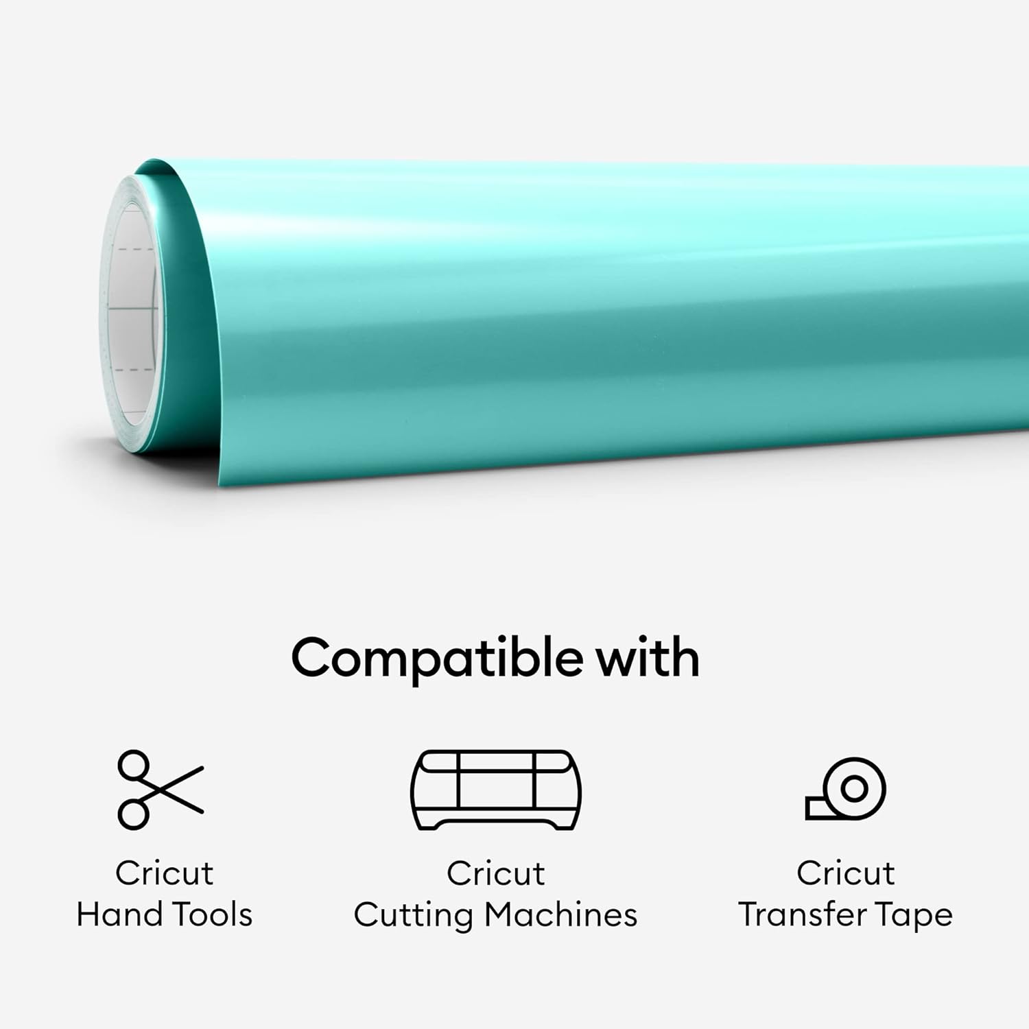 Cricut – Vinilo permanente de alta calidad, color azul, rollo adhesivo de 12x 48pulgadas para calcomanías