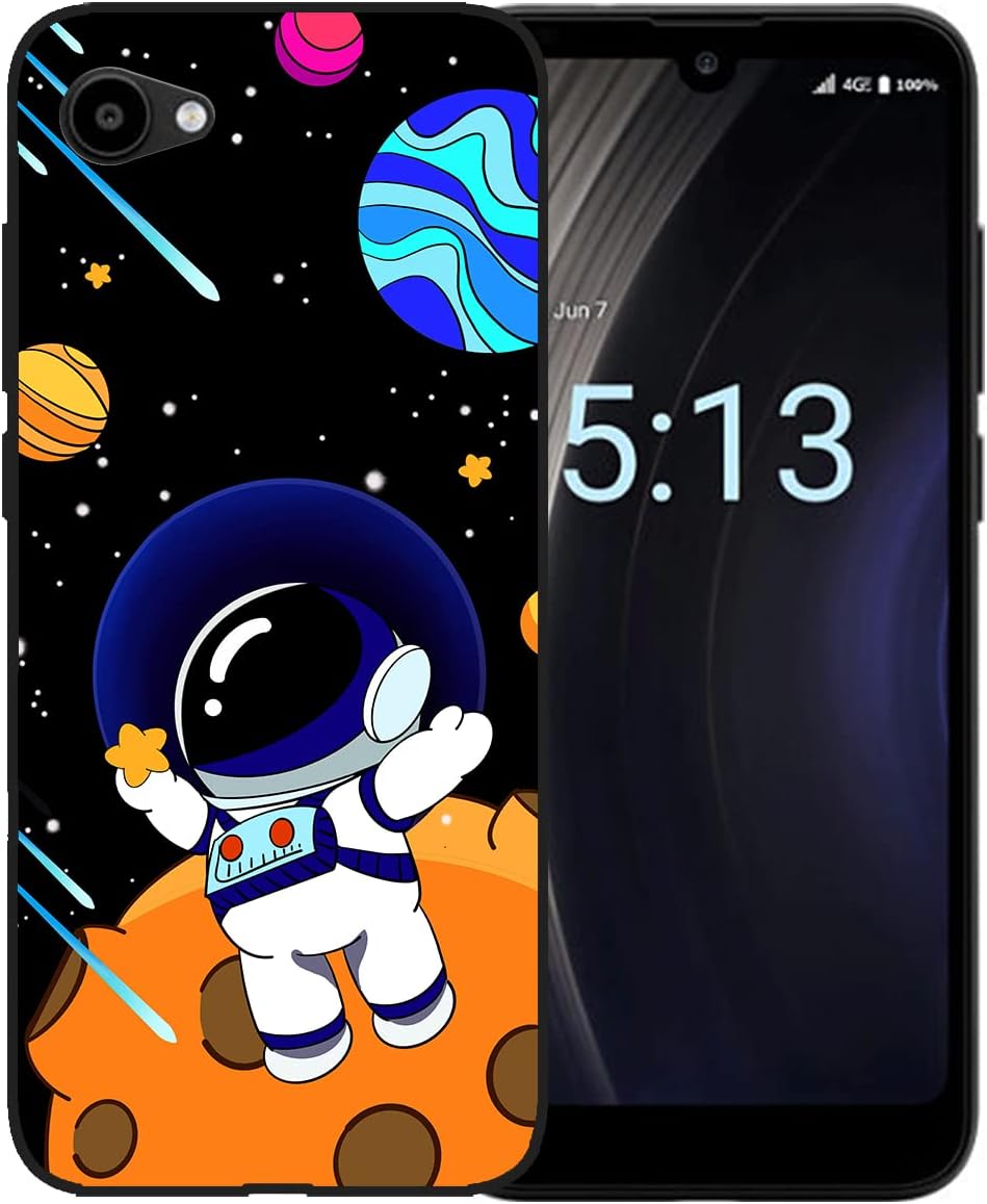 Funda para teléfono Orbic Joy 4G Orbic Joy 4G a prueba de golpes, funda de protección de cuerpo completo (astronautas)