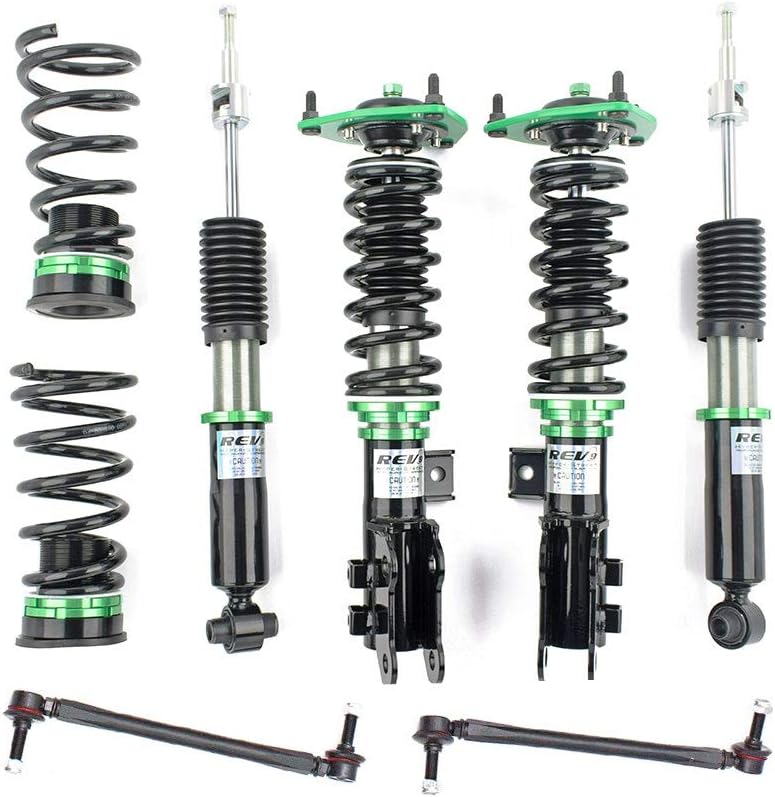 Rev9 R9-HPX-1013 Hyper-Street ONE Kit de bajada de bobinas ajustables, 16 niveles de amortiguación, compatible con Hyundai Sonata (LF) 2015-19