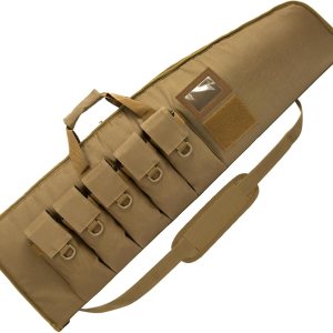 Soft-Rifle-Case Tactical-Gun Range-Bag Hunting-Shooting Sports-Storage – Padded Transport with 5 Pouches Adjustable Shoulder Strap Soft-Rifle-Case Tactical-Gun Range-Bag Hunting-Shooting Sports-Storage – Padded Transport with 5 Pouches Adjustable Shoulder Strap