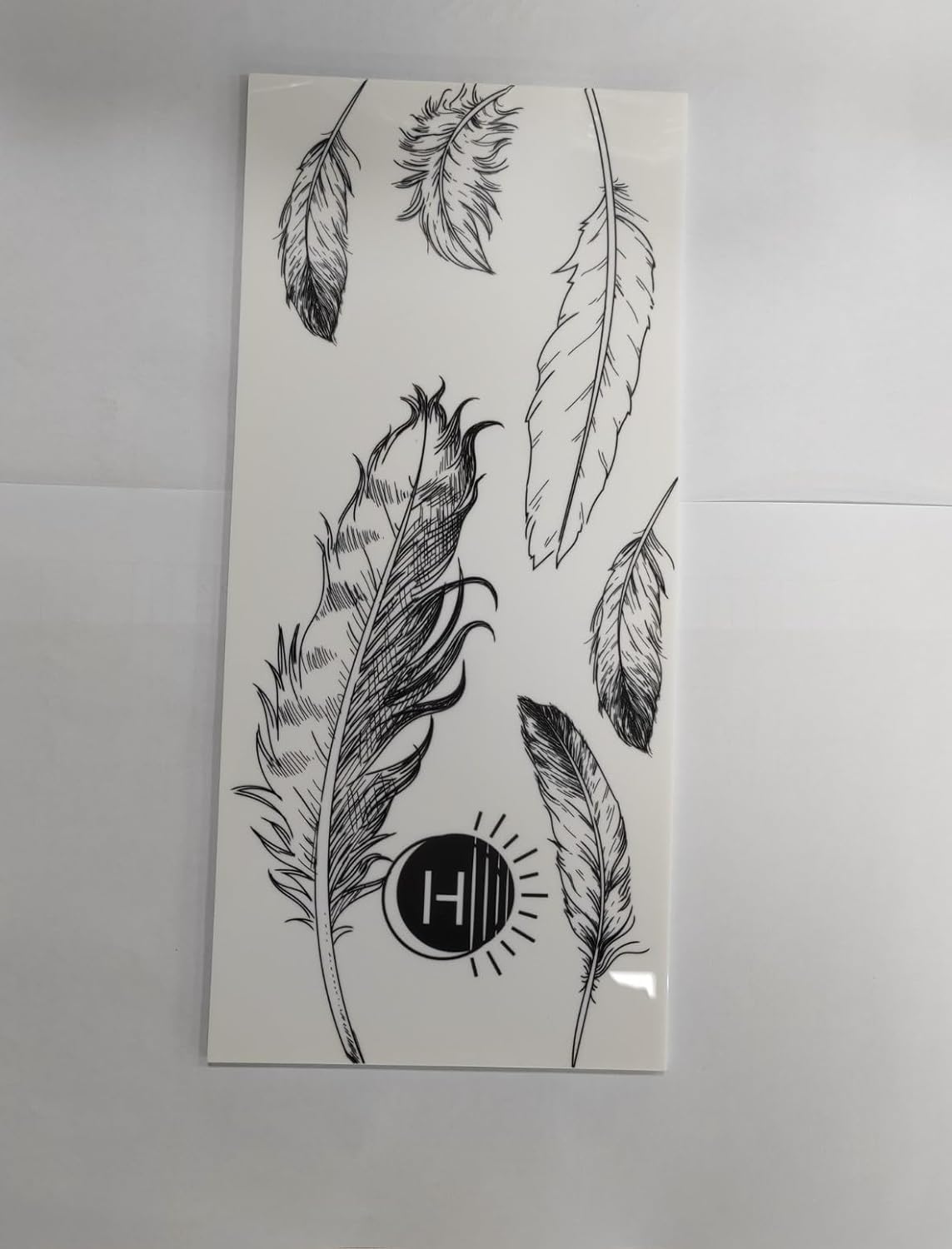 FOIL FLOW – Tabla de papel de aluminio acrílico balayage de 5 x 11 pulgadas para estilista, tamaño estándar para teñir el cabello (retira la