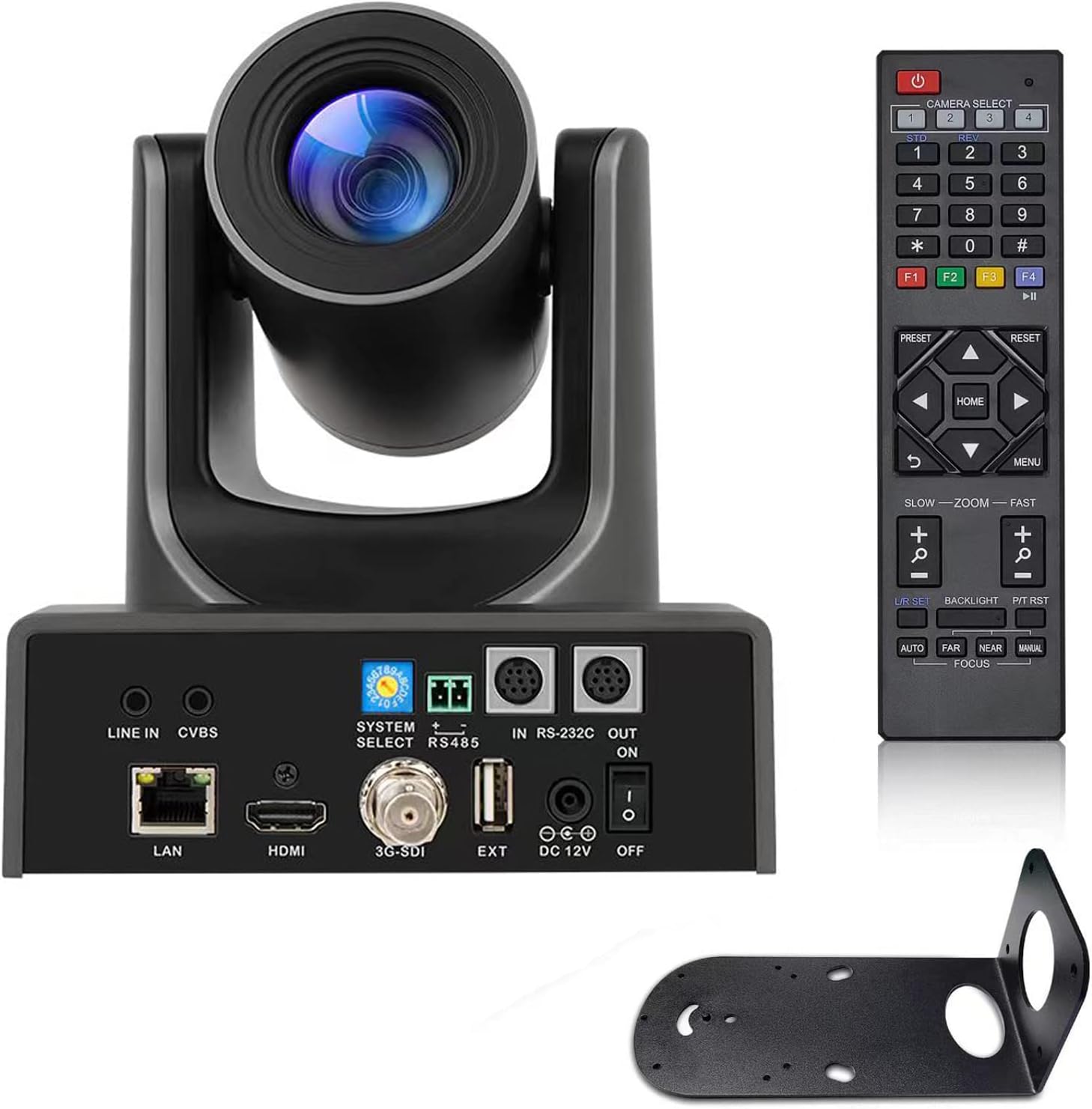 NDI PTZ Camera, PTZ Camera with 20X Optical Zoom 1080p Live Streaming for Church, Conference and Live Production, HDMI PTZ Camera,Video Conference